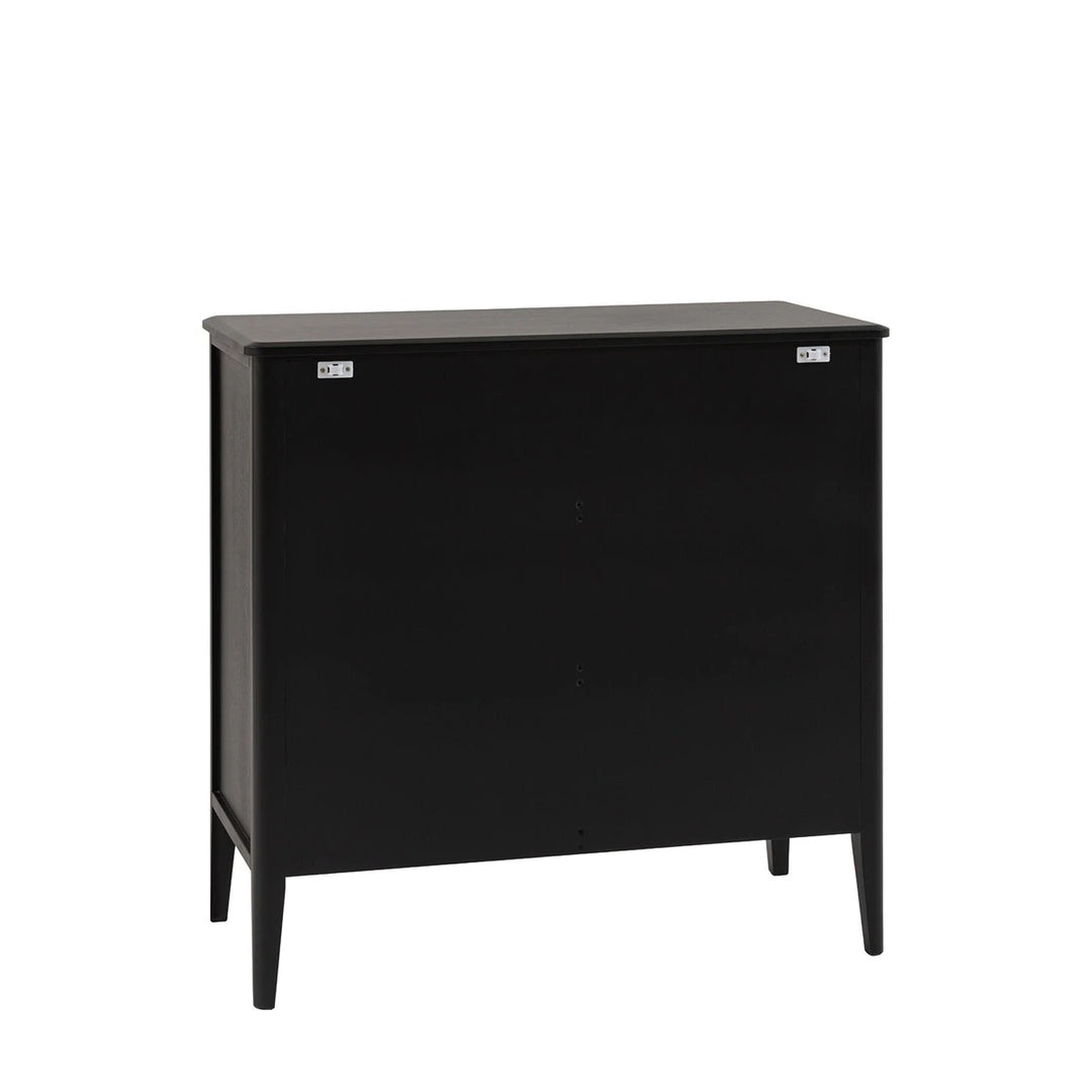 Acton 3 Drawer Chest - Black