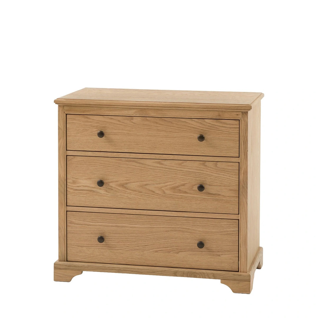 Malvern 3 Drawer Chest - Natural