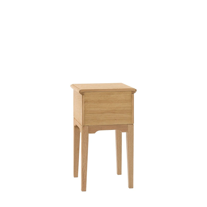 Malvern 1 Drawer Bedside Table - Natural