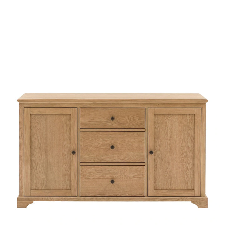 Malvern 2 Door 3 Drawer Sideboard - Natural