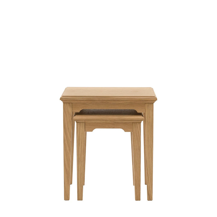 Malvern Set of 2 Nest Tables - Natural