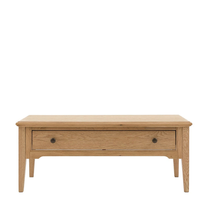 Malvern 1 Drawer Coffee Table - Natural