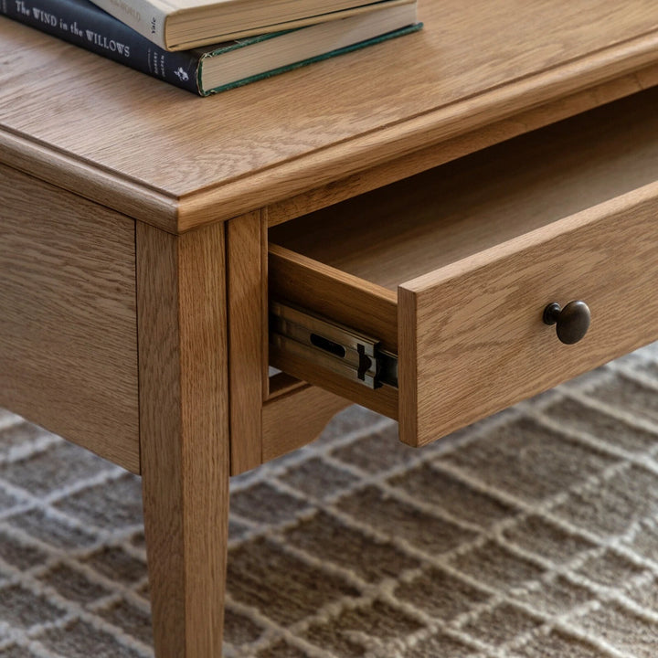 Malvern 1 Drawer Coffee Table - Natural