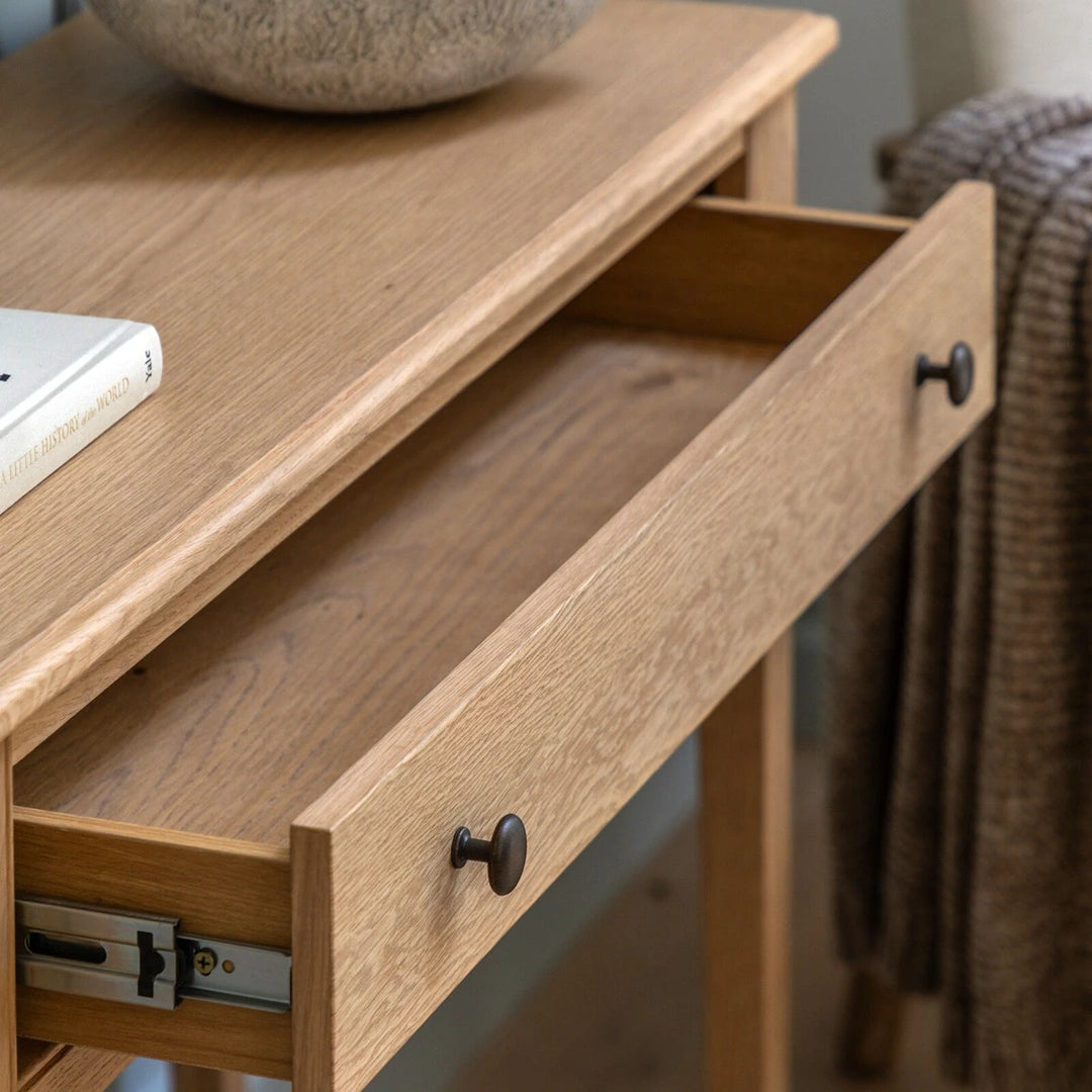 Malvern 1 Drawer Console - Natural