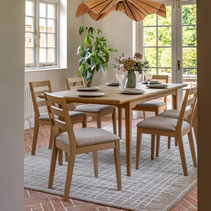 Malvern Extendable Dining Table - Natural