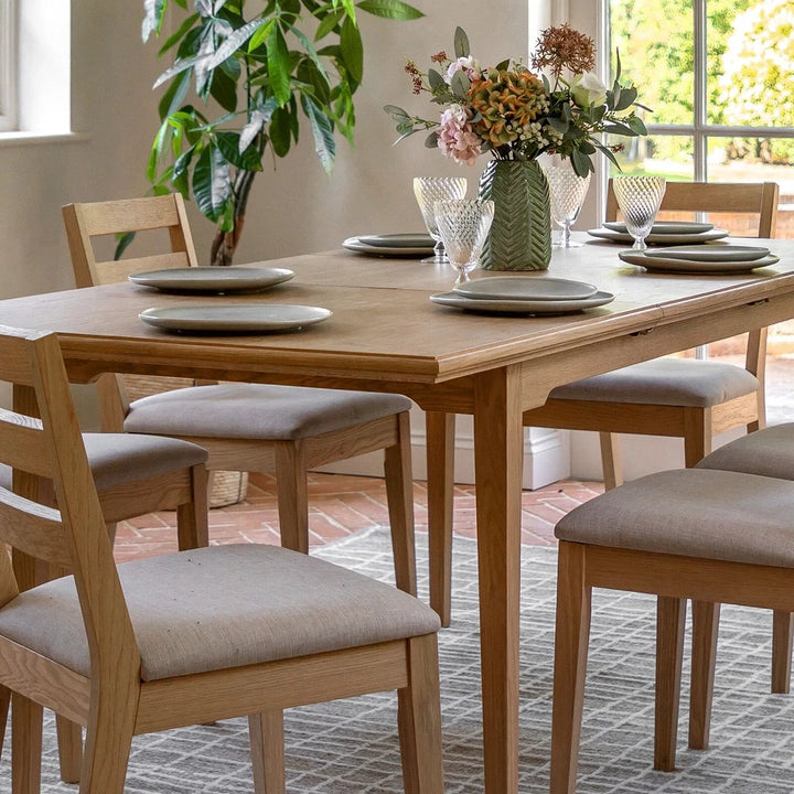 Malvern Extendable Dining Table - Natural
