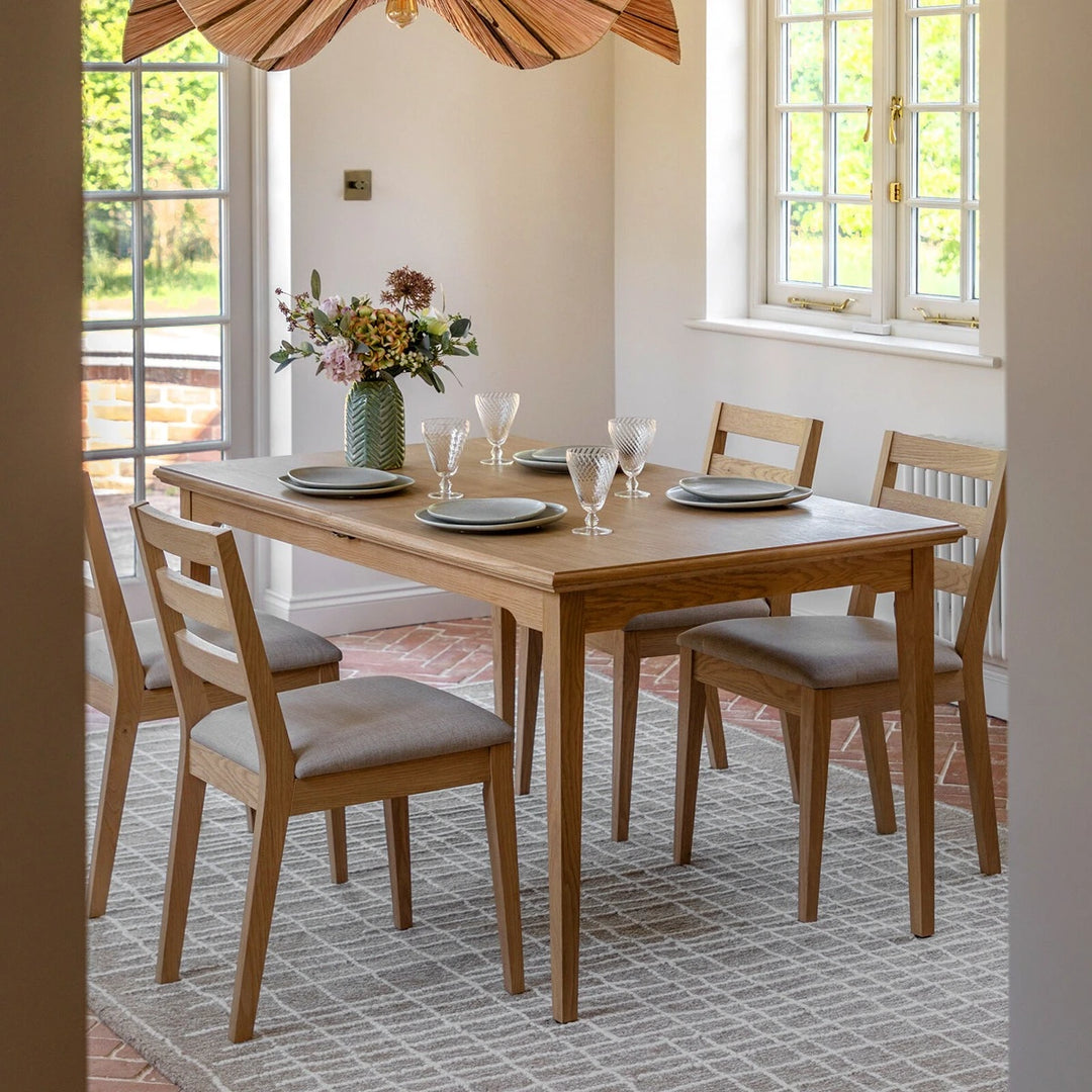 Malvern Extendable Dining Table - Natural