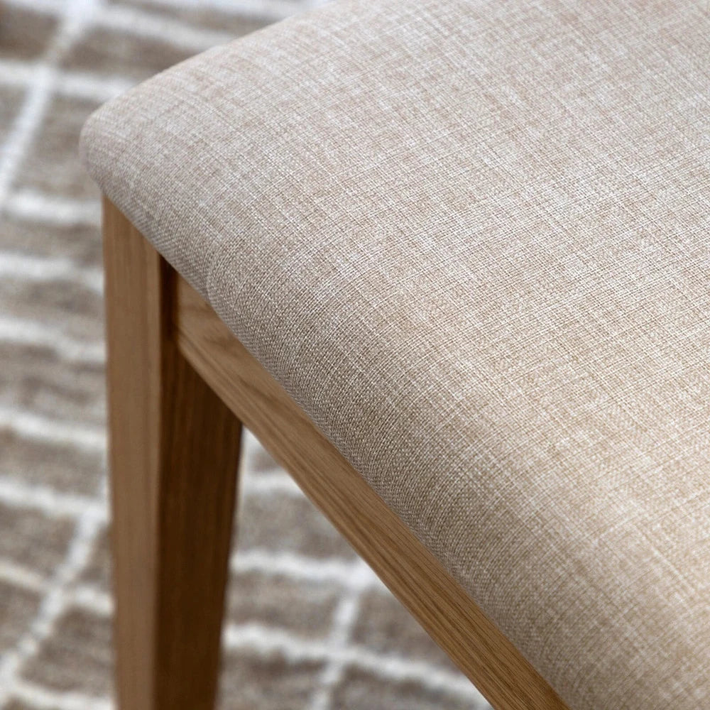 Malvern Set of 2 Dining Chairs - Natural