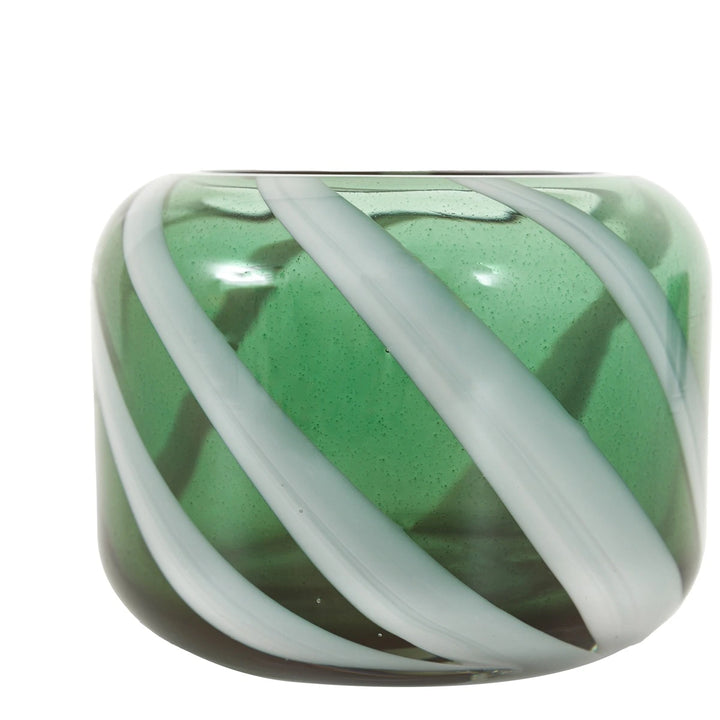 Candy Stripe Set of 2 Tealight Holders
