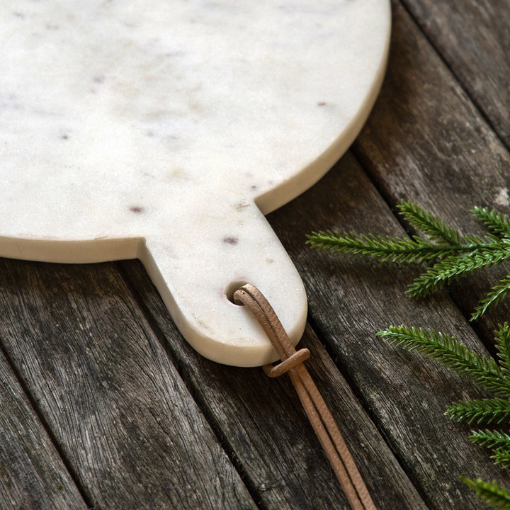 Nori Round Marble Cheese Board