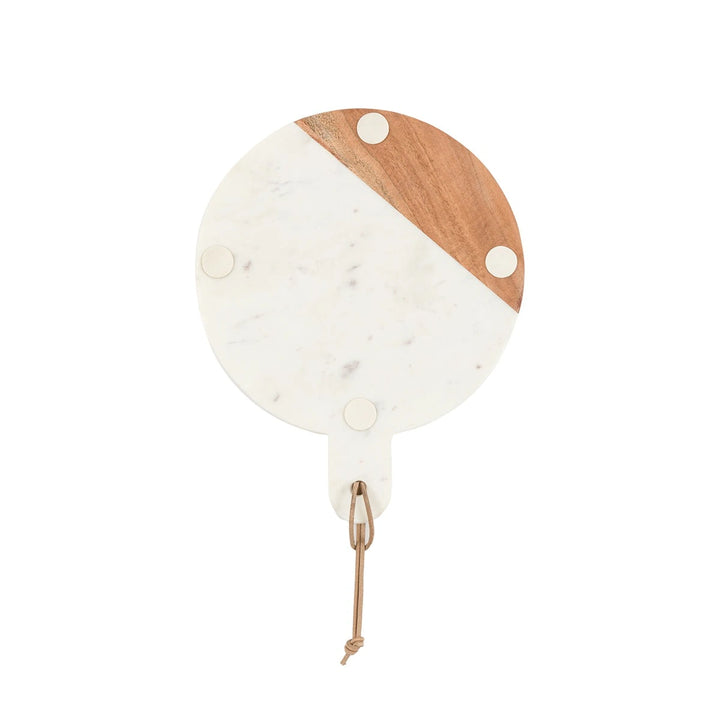 Nori Round Marble Cheese Board