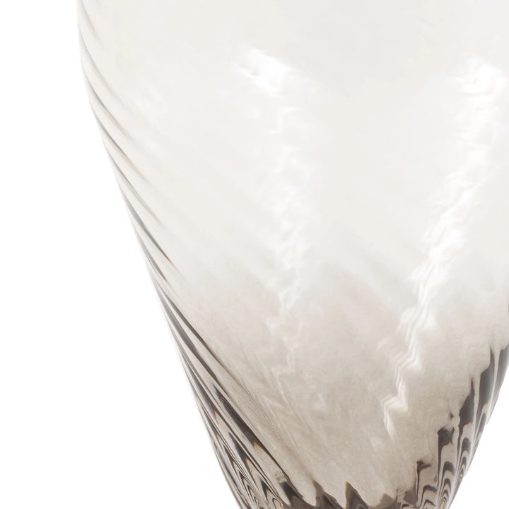 Swirl Set of 4 Wine Glasses - Smoked Grey