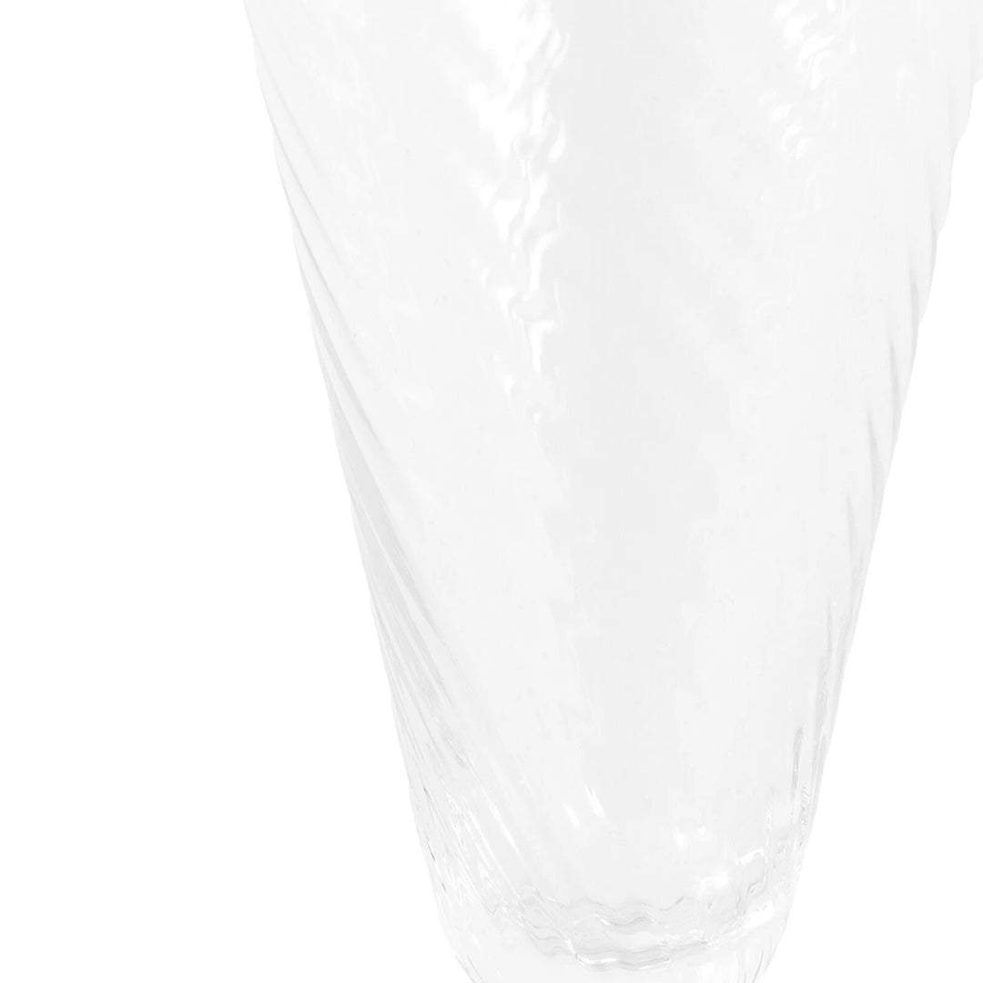 Swirl Set of 4 Flute Glass