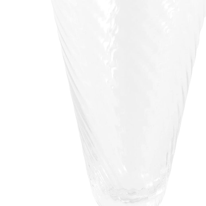 Swirl Set of 4 Flute Glass