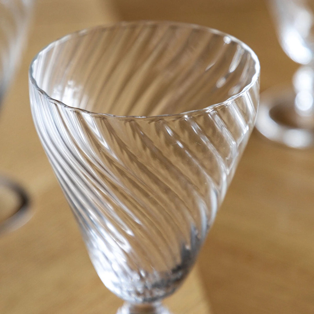Swirl Set of 4 Wine Glasses