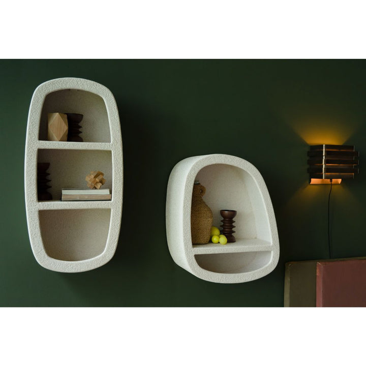 Veda 1 Recycled Marble Wall Shelf