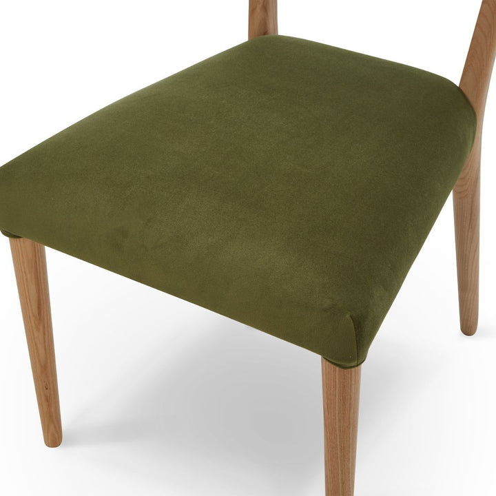 Adelaide Dining Chair - Kaster II Olive