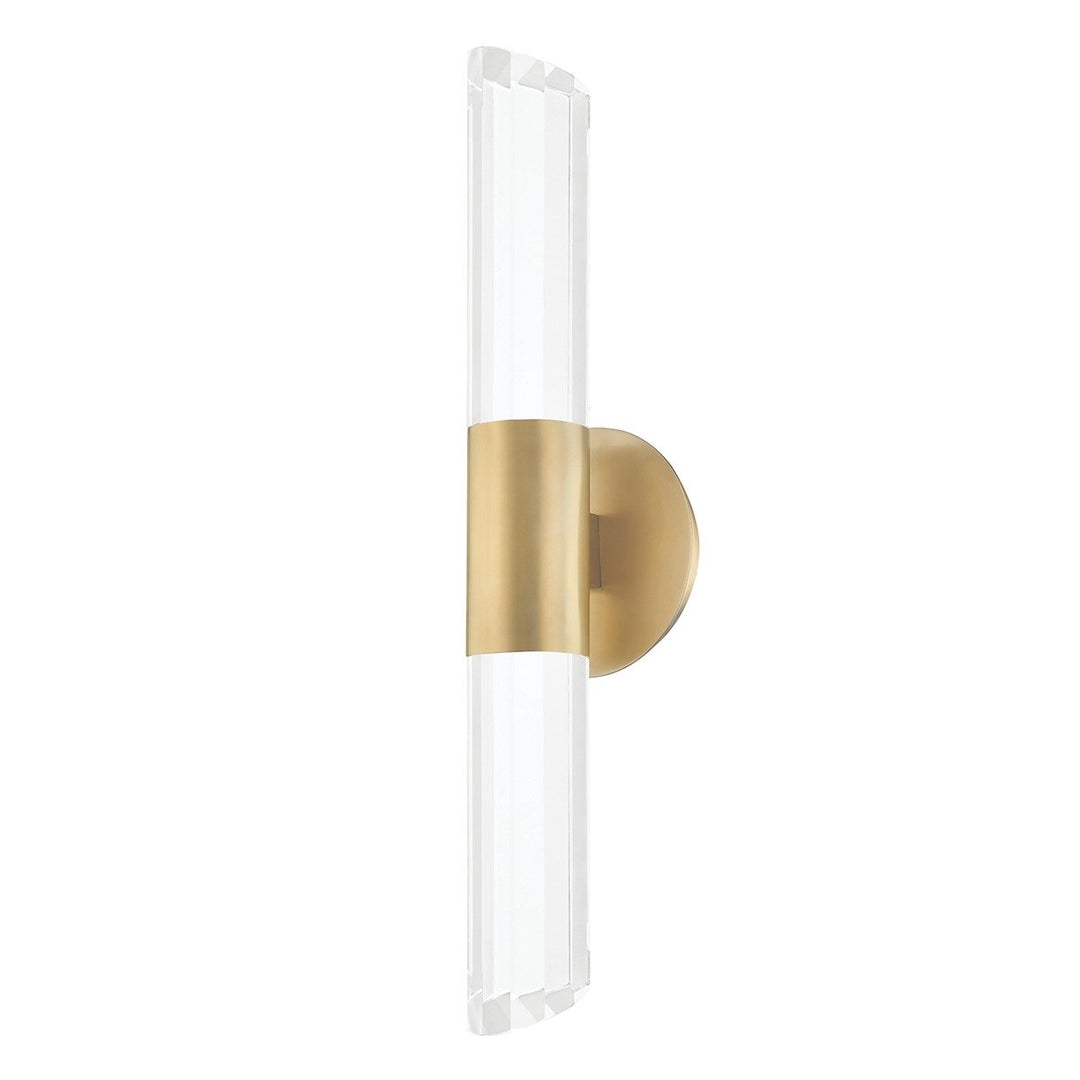 Rowe 2 Light Wall Sconce - Aged Brass Hudson Valley Lighting 1