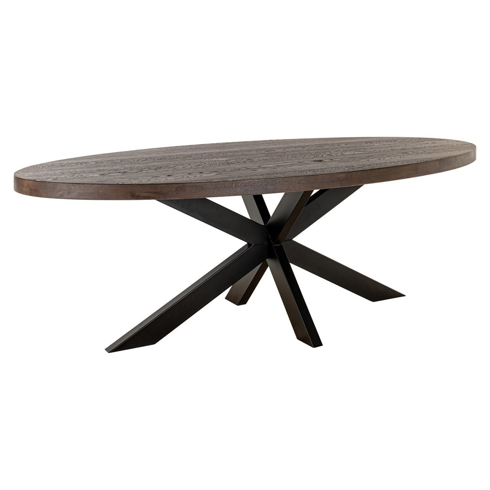 Watson Dining Table 235cm - Black & Brown Richmond 2