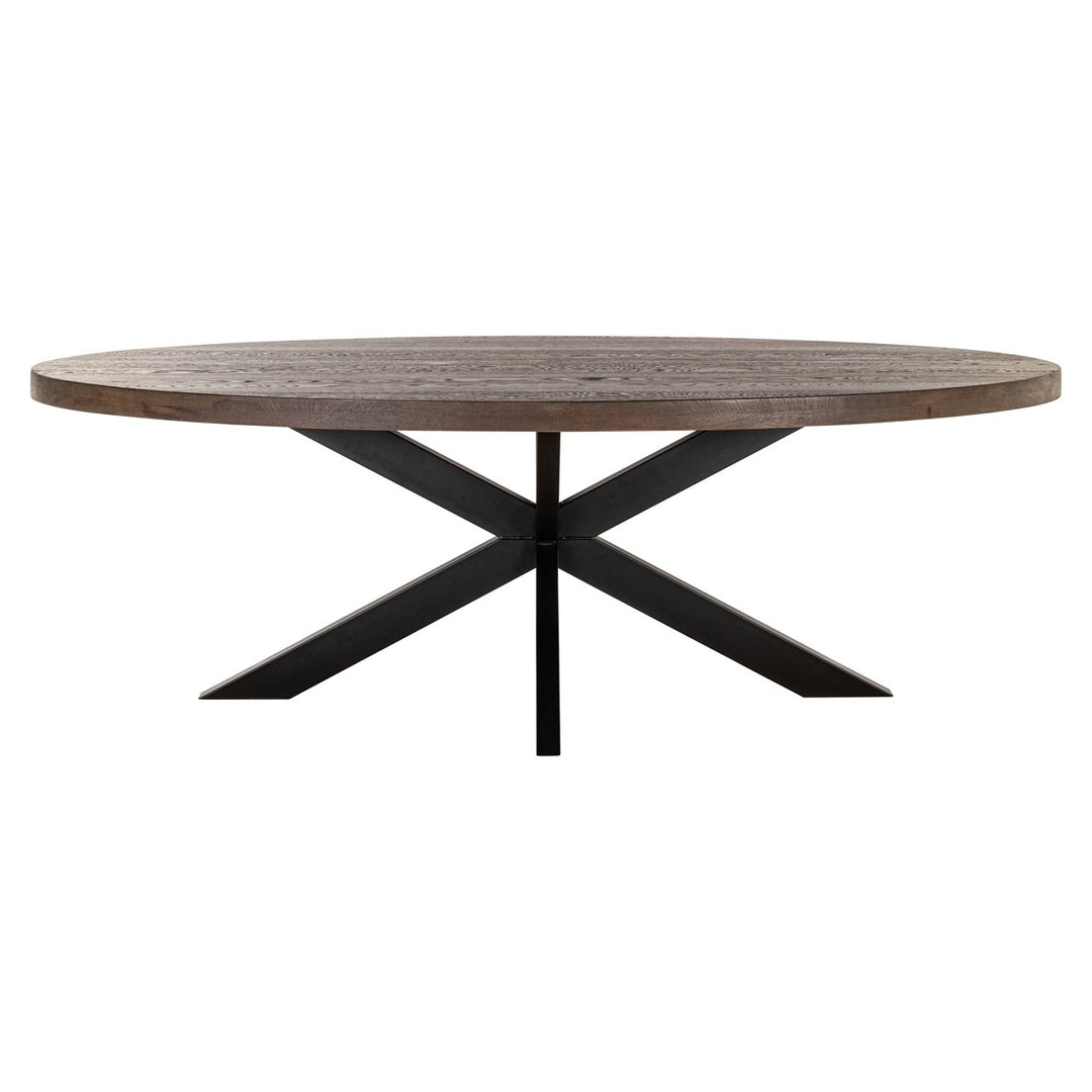 Watson Dining Table 235cm - Black & Brown Richmond 1