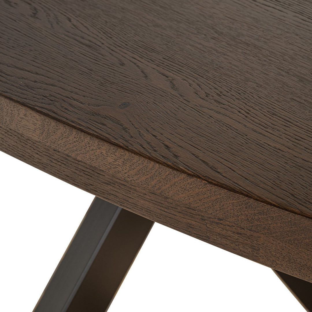 Watson Dining Table 235cm - Black & Brown Richmond 6