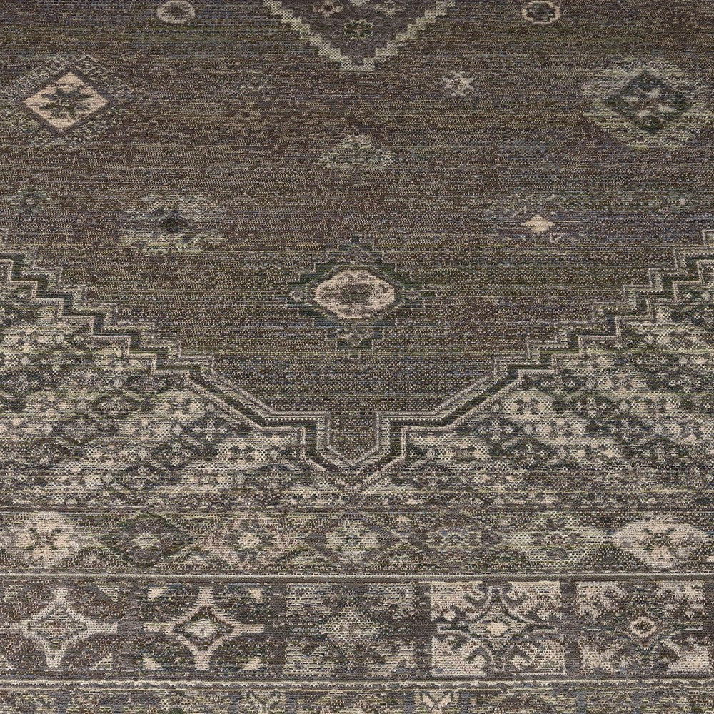 Devon Carpet 200x300cm - Charcoal Green Dutchbone 3