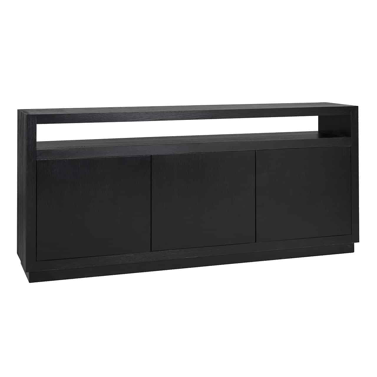 Richmond Oakura 3 Doors Black Sideboard