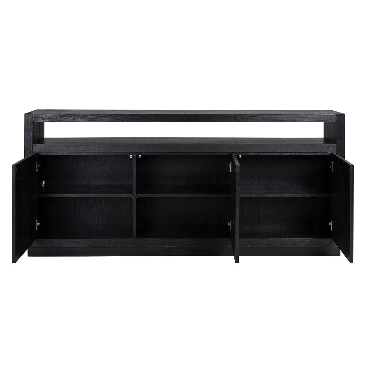 Richmond Oakura 3 Doors Black Sideboard