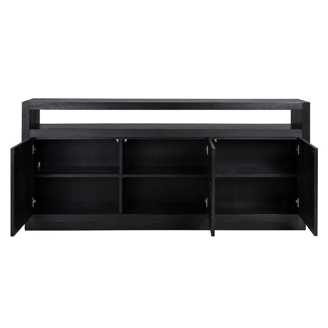 Oakura 3 Doors Sideboard - Black Richmond 5