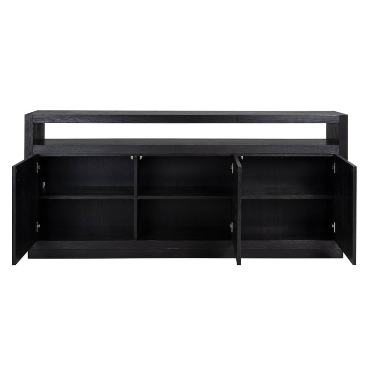 Oakura 3 Doors Sideboard - Black Richmond 5