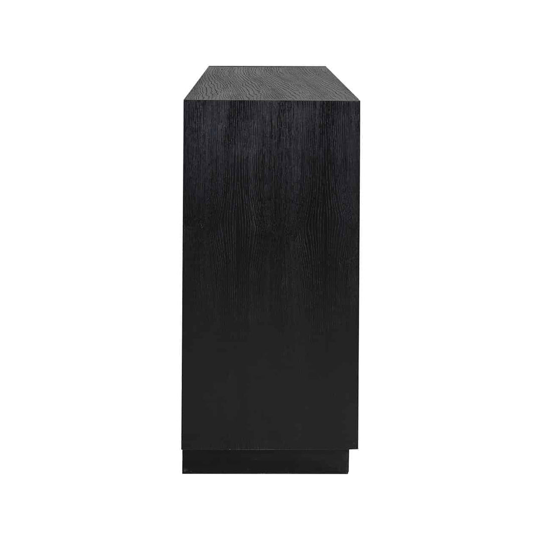 Oakura 3 Doors Sideboard - Black Richmond 3
