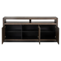 Richmond Interiors Oakura Sideboard 3-Doors in Brown