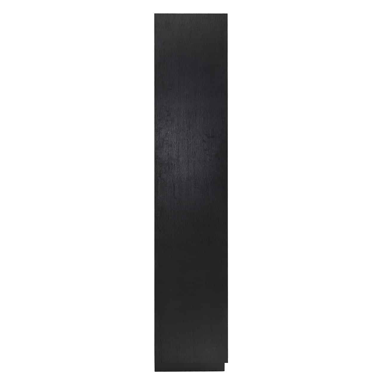 Richmond Oakura 2 Doors Right Split Black Bookcase