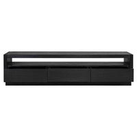 Richmond Oakura 3 Drawers Black TV Unit