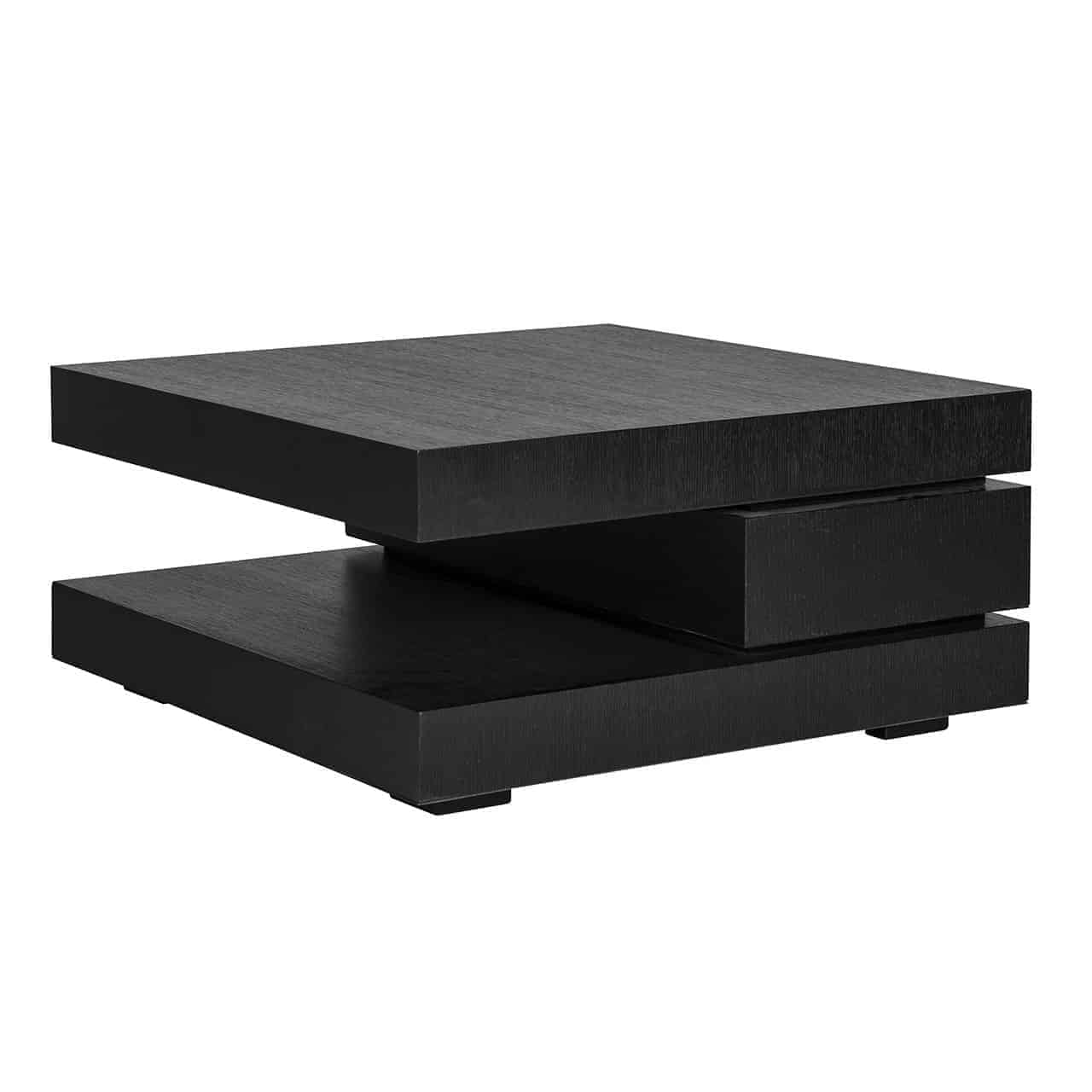 Richmond Oakura Blok C Black Coffee Table