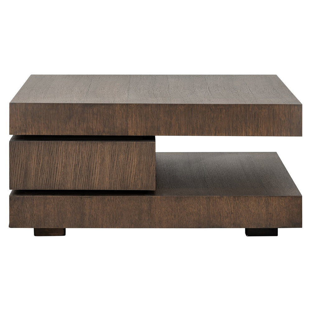 Oakura Rectangular Coffee Table - Brown Richmond 2