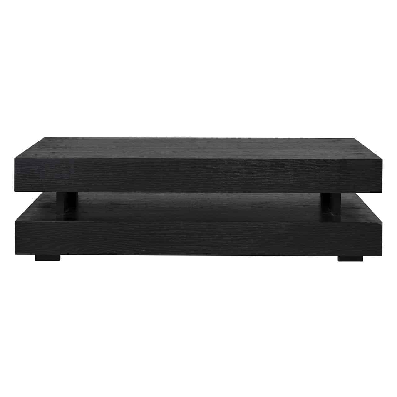 Richmond Oakura Blok H Black Coffee Table