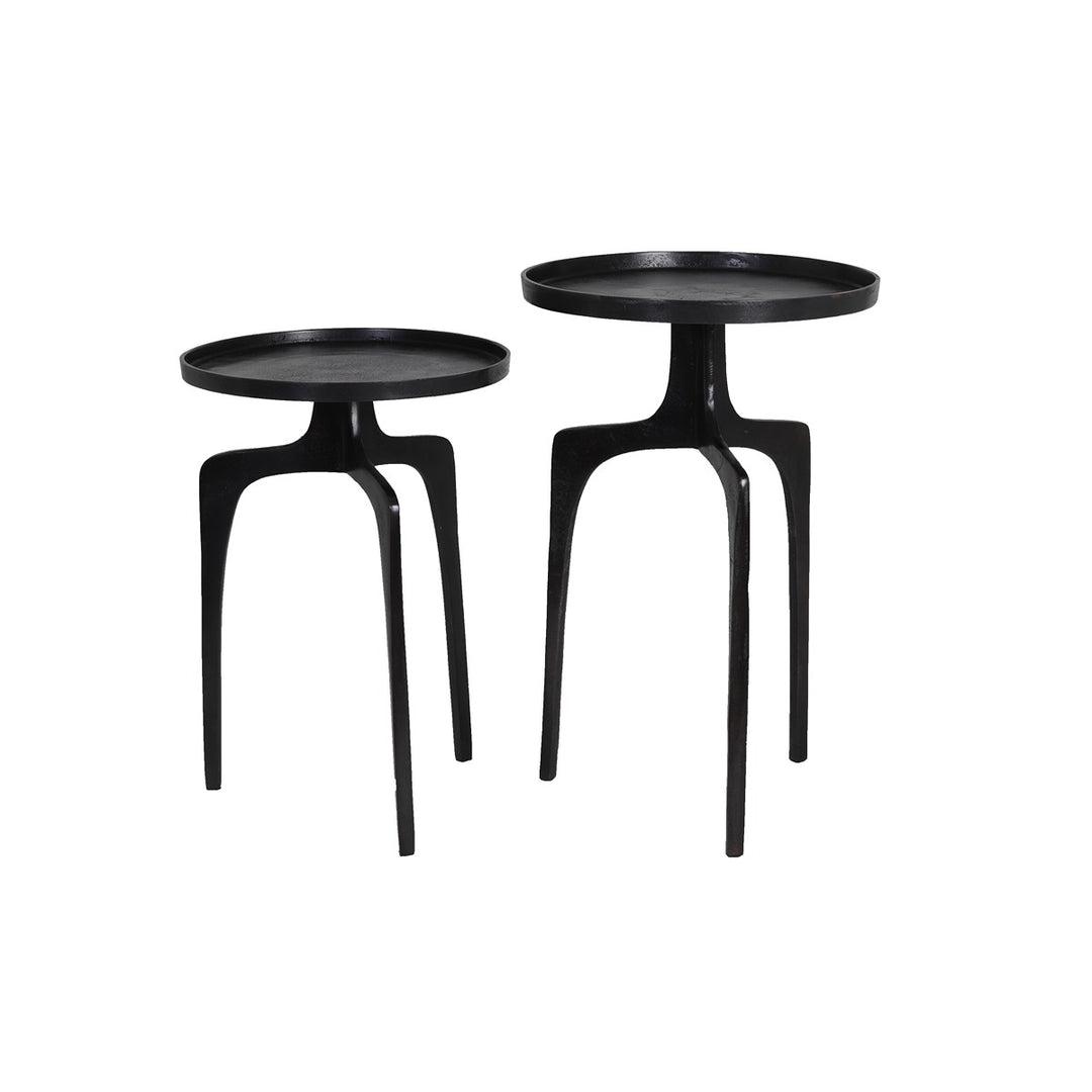 Pano Set of 2 Side Tables - Dark Bronze Light & Living 3