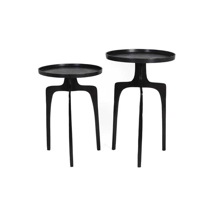 Pano Set of 2 Side Tables - Dark Bronze Light & Living 4