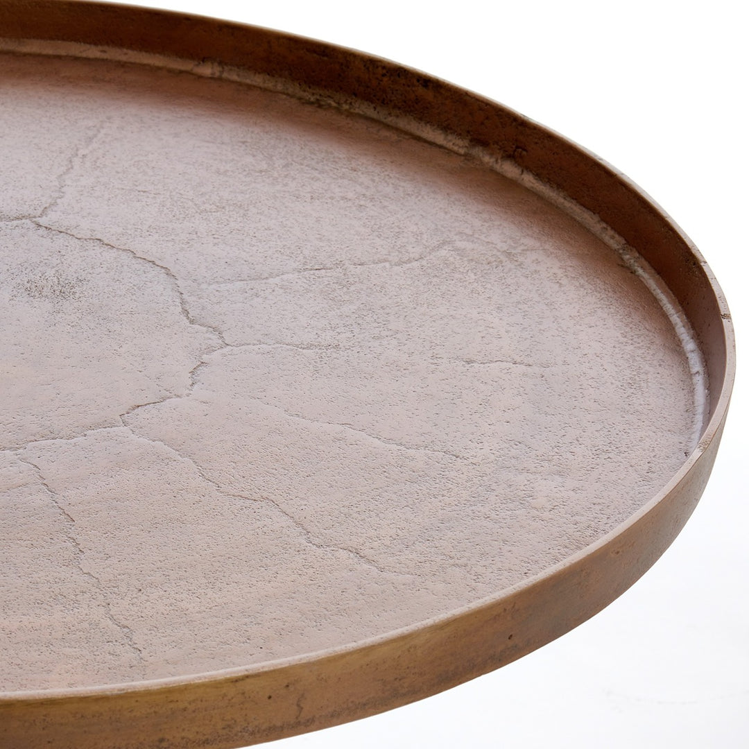 Pano Set of 2 Round Coffee Tables - Bronze Light & Living 3