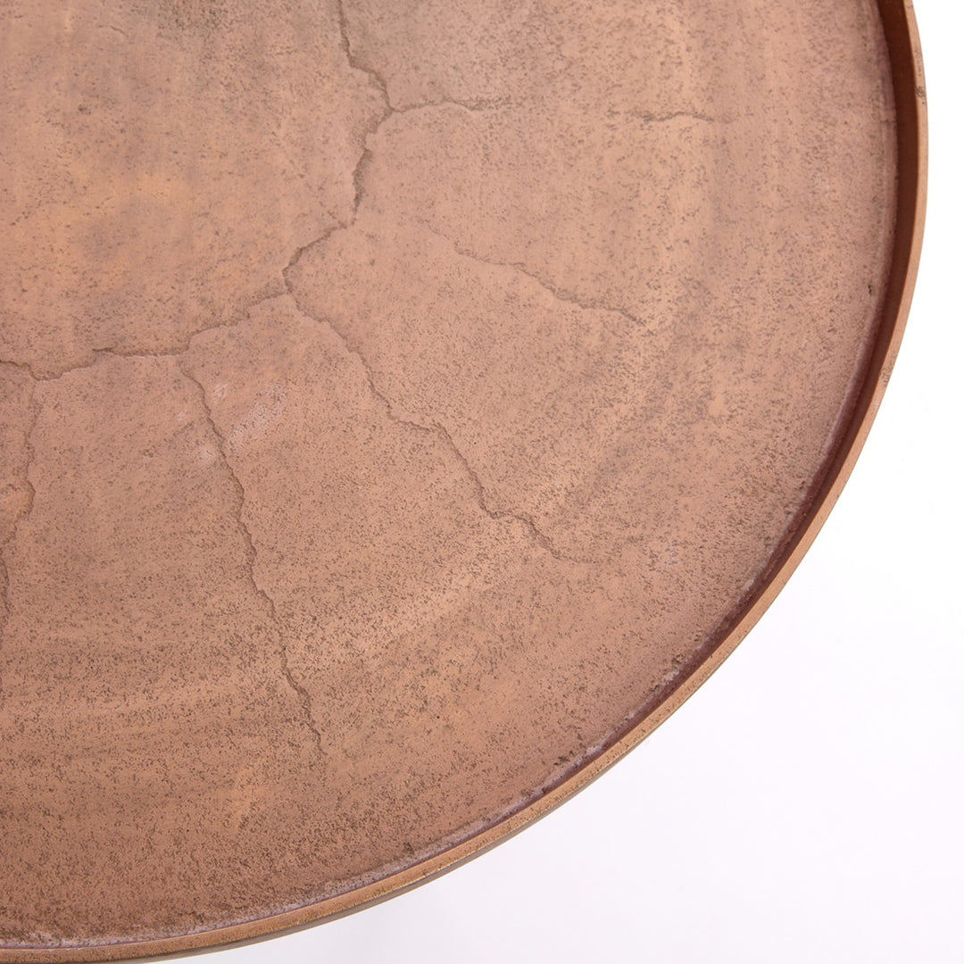 Pano Set of 2 Round Coffee Tables - Bronze Light & Living 4