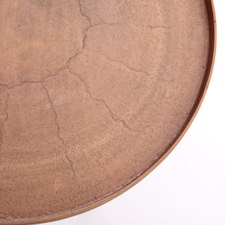 Pano Set of 2 Round Coffee Tables - Bronze Light & Living 4