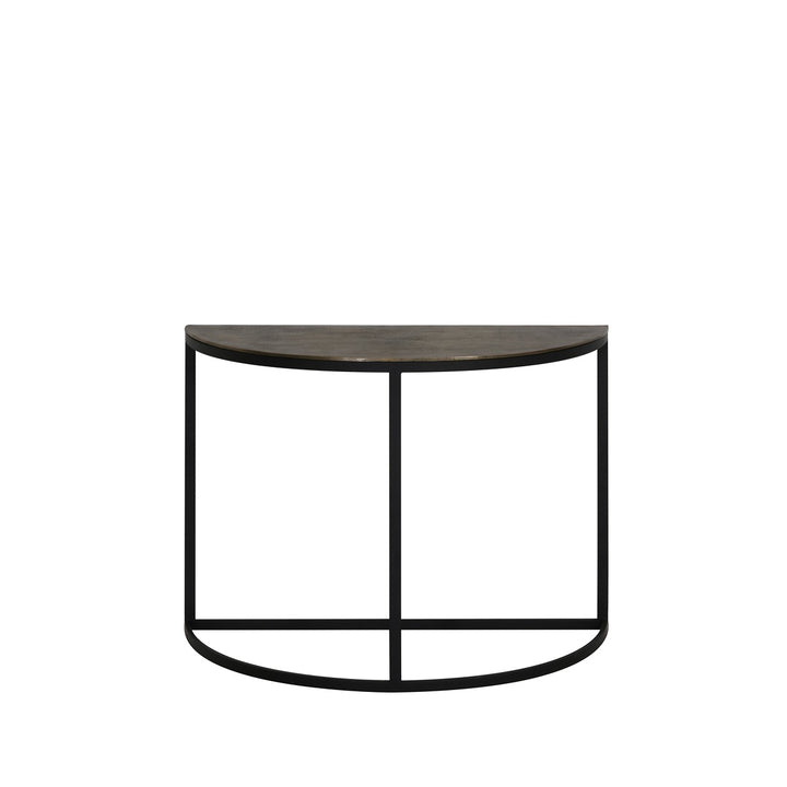Peto Console Table - Antique Bronze Light & Living 1