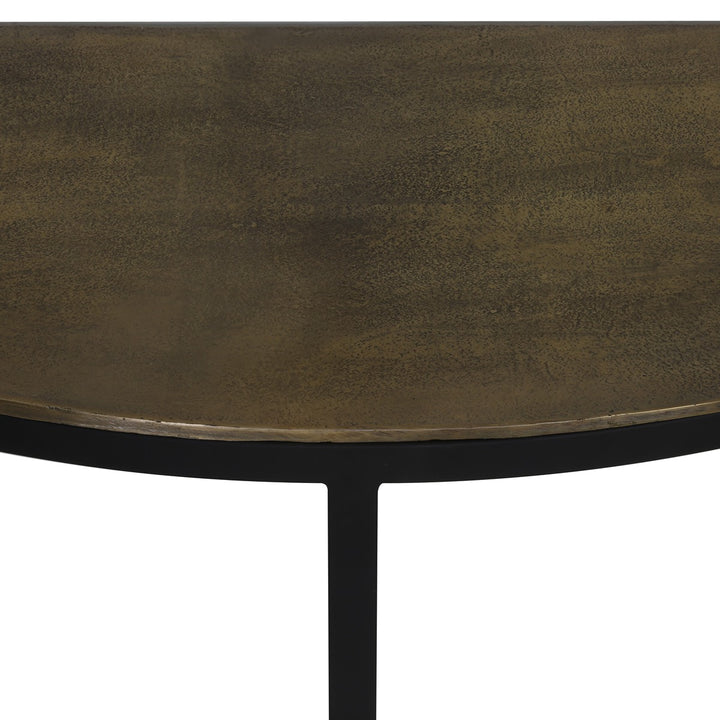 Peto Console Table - Antique Bronze Light & Living 3