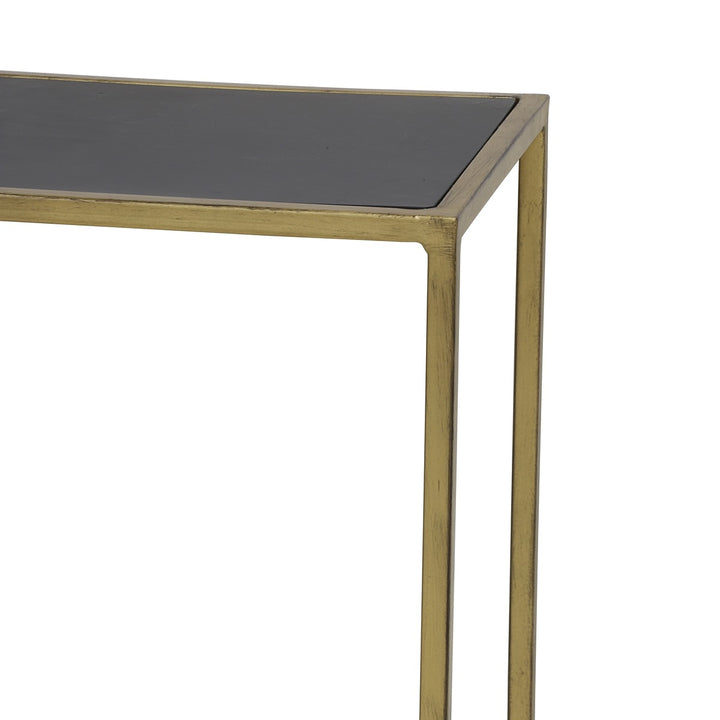 Boca Set of 2 Console Tables - Gold Light & Living 5