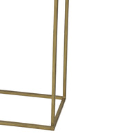 Light & Living Set of 2 Boca Black & Gold Console Tables