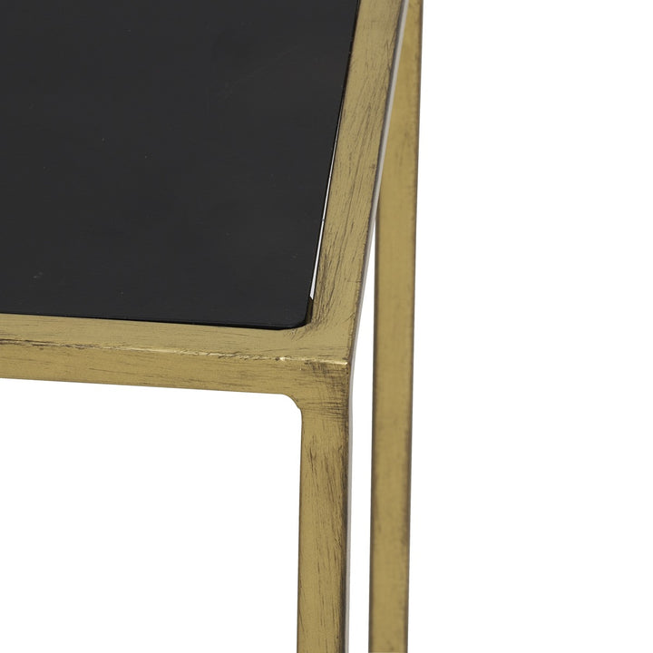 Boca Set of 2 Console Tables - Gold Light & Living 6