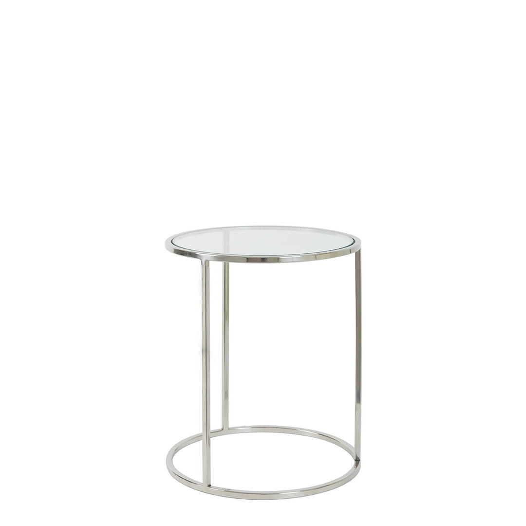 Duarte Set of 2 Side Tables - Nickel Light & Living 6
