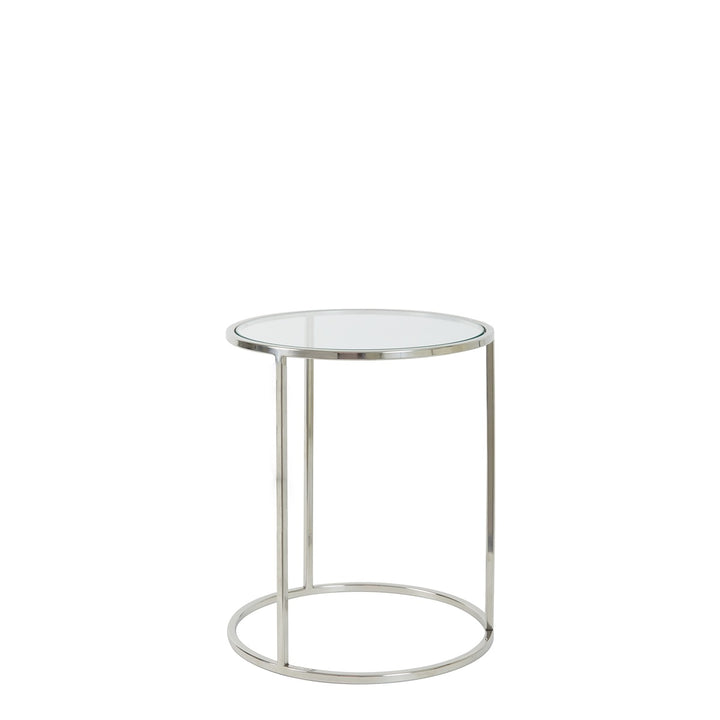 Duarte Set of 2 Side Tables - Nickel Light & Living 6