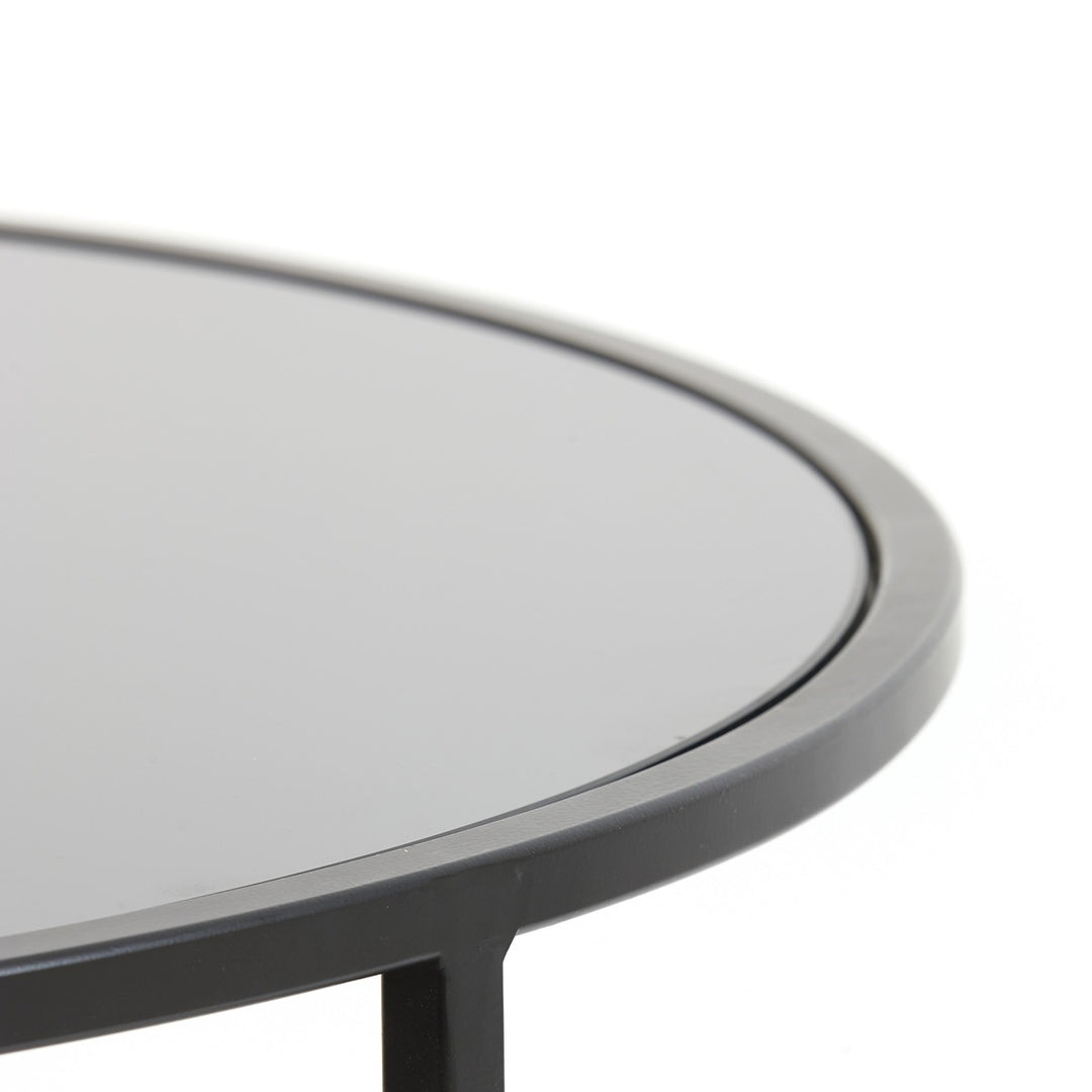 Duarte Set of 2 Round Coffee Tables - Black Light & Living 7